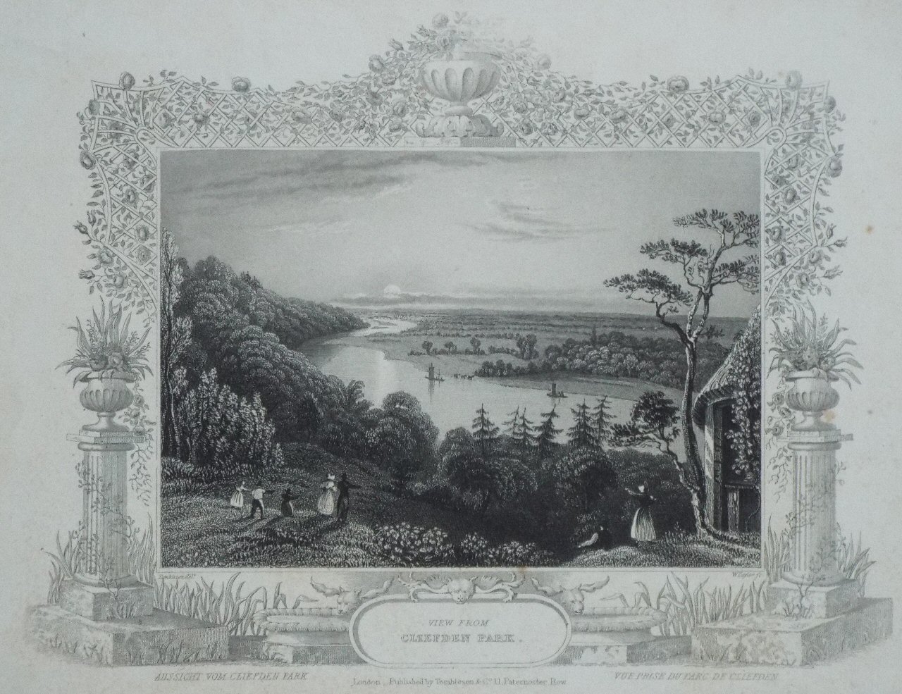 Print - View from Cliefden Park - Taylor